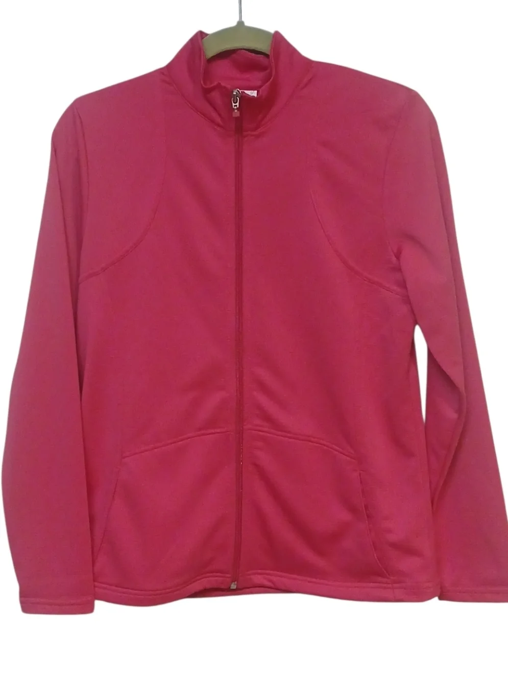Be Inspired - NWOT, Raspberry Colored Warm Up Jacket, Zipperd Front, Pockets,...